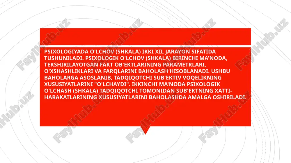 psixologik o'lchov xususiyatlari - Page 5