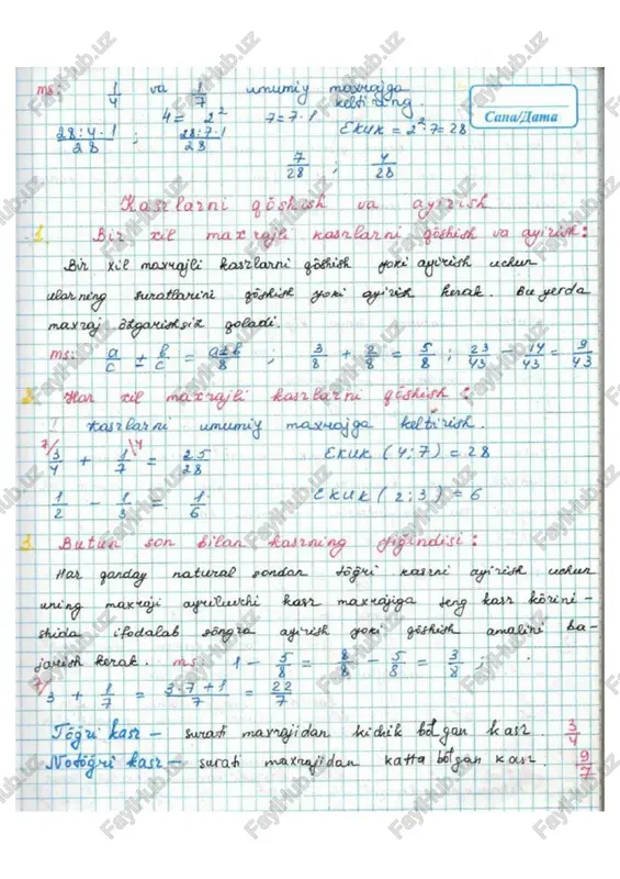matematikadan konspekt abiturientlar uchun - Page 5