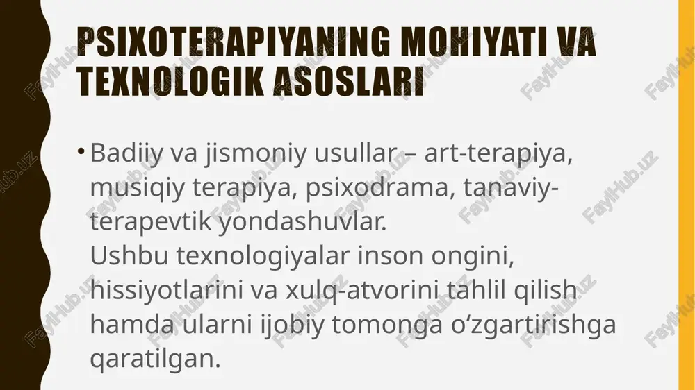 psixoterapiya texnalogiyalari. - Page 5