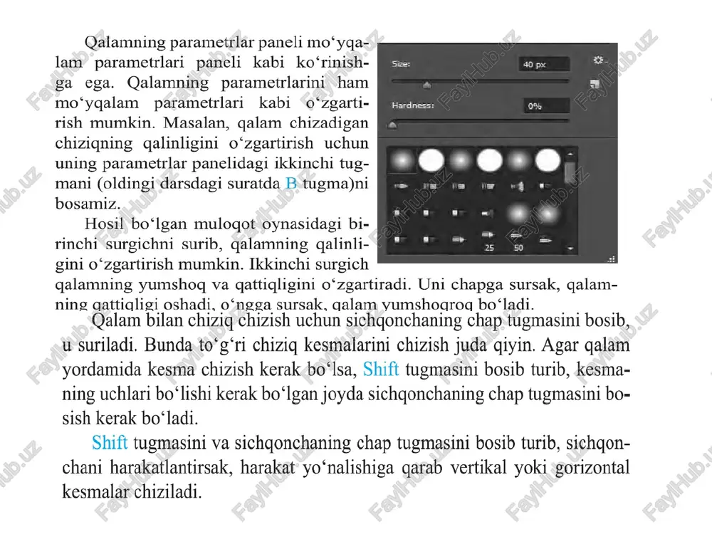 photoshopda chizish uskunalaridan foydalanish - Page 5