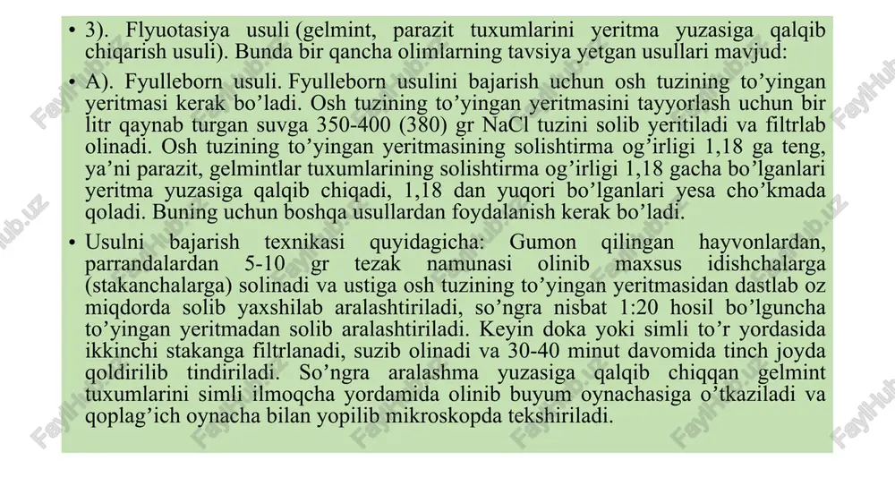 gelmintokoprologik tekshirish - Page 5