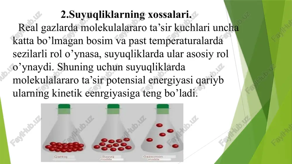 suyuqliklarning umumiy xossalari - Page 5