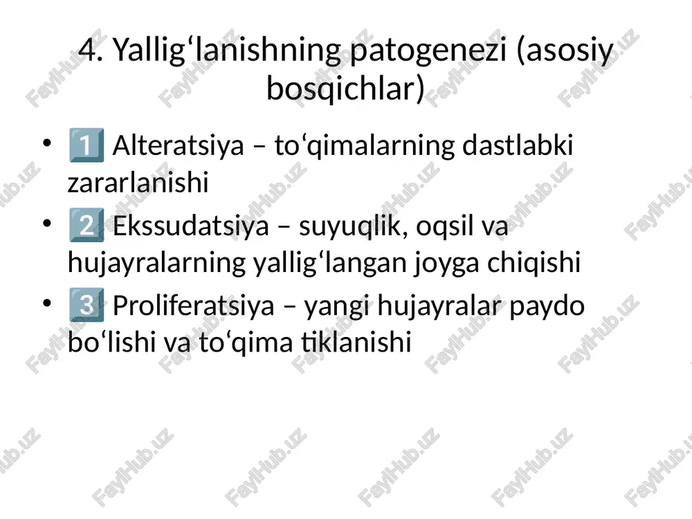 yallig‘lanish patofiziologiyasi - Page 5
