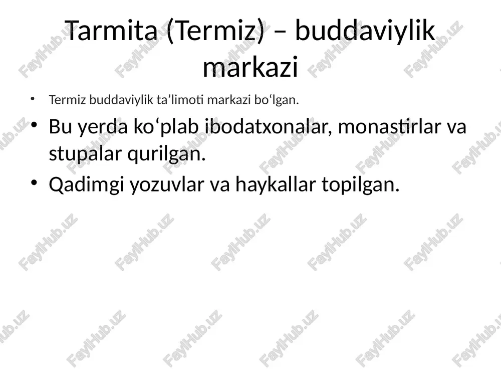 oʻzbekistonda buddaviylikning tarixiy ildizlari va hozirgi zamon - Page 5