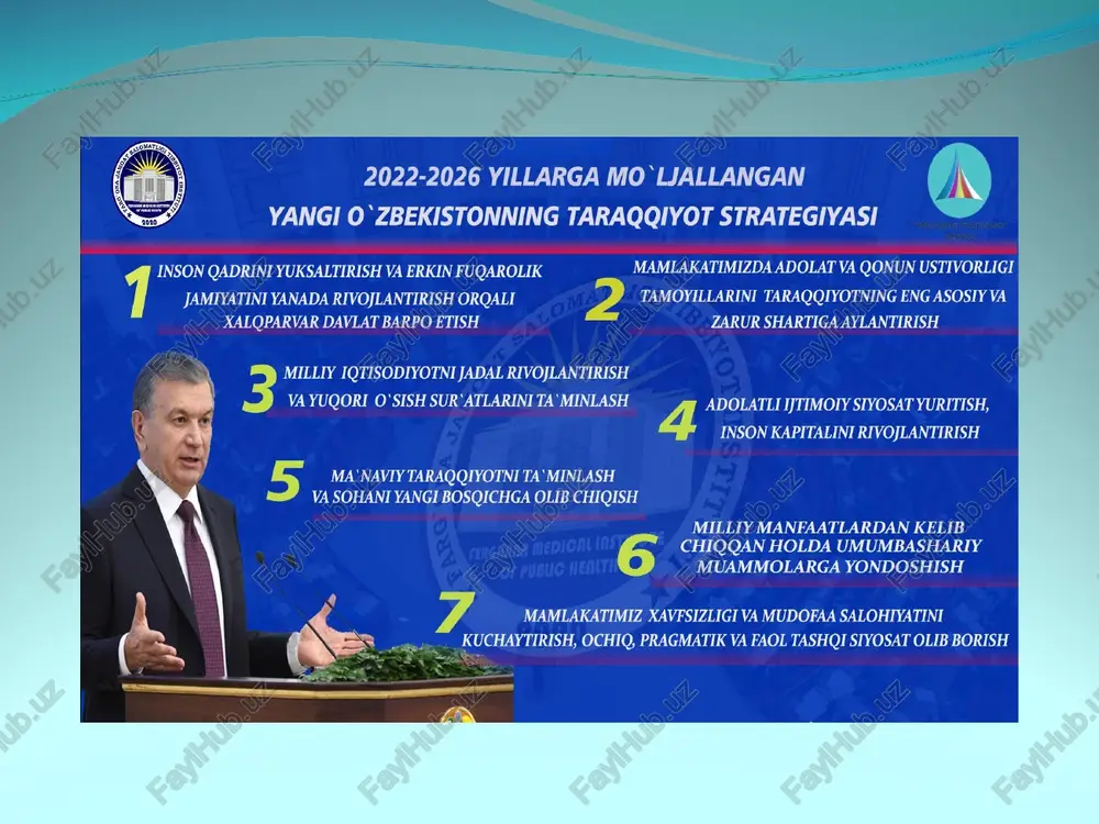 yangi o‘zbekiston taraqqiyot strategiyasi - Page 5