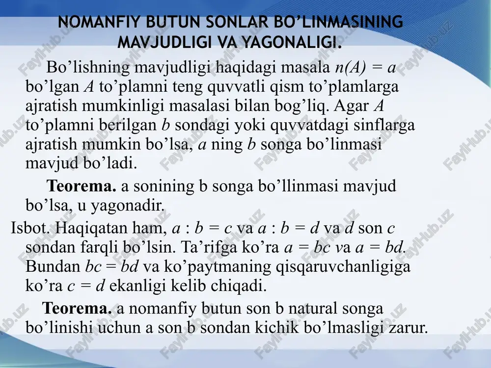 boshlang`ich matematika kursi nazariyasi - Page 5