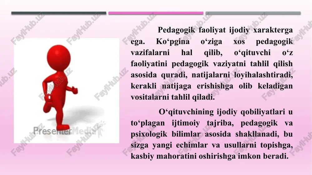 pedagogik qobiliyatni shakllantirishda kreativ yondashuv - Page 5