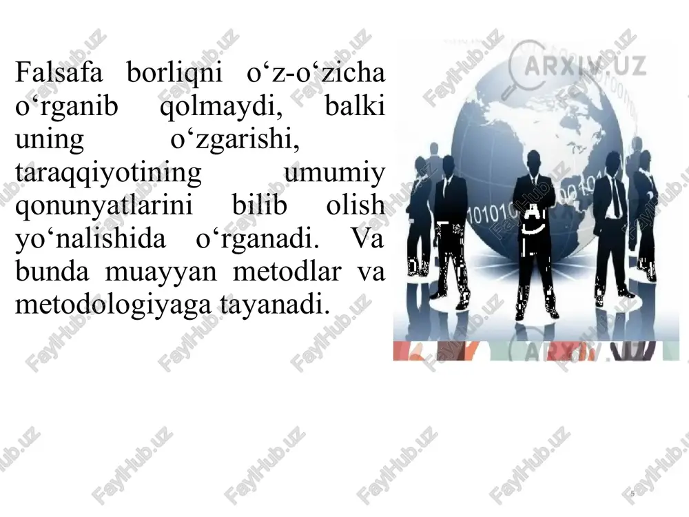 chlari rivojlanadi. mas, oʼzbekiston respublikasining mustaqillikka erishganligi — sifat oʼzgarishi. natijada xalq xoʼjaligi, iqtisodiy taraqqiyot uchun yangi imkoniyatlar vujudga keldi, xalqning iqtisodiy, siyosiy, madaniy ravnaqi uchun keng yoʼl ochildi. miqdor oʼzgarishlari nisbatan sokin, uzluksiz davom etsa, sifat oʼzgarishlari uzilishli, sakrashsimon boʼladi. rivojlanish jarayonida eski sifatning yangi sifatga aylanishi uzluksizlikning uzilishi yoki sakrash deb ataladi. * * dialektik ziddiyatlilik (qarama-qarshilik birligi va kurashi qonuni) bu qonunga ko`ra rivojlanish – ziddiyatlarning paydo bo`lishi, rivojlanishi va bartaraf qilinishi jarayonidan iborat. bu qonunga ko‘ra taraqqiyotning manbai – ziddiyatlar (qarama - qarshiliklar) qarama-qarshiliklar deb, inson va hodisalarning bir-birini taqozo etuvchi tomonlari, kuchlarining o`zaro munosabatlariga aytiladi. qarama-qarshiliklar birligi – nisbiy o`tkinchi.qarama-qarshiliklar kurashi – abadiy. qarama-qarshiliklar (ziddiyat)larning turlari: ichki va tashqi ziddiyatlar; asosiy va asosiy bo`lmagan ziddiyatlar; zaruriy va tasodifiy ziddiyatlar. qarama-qarshiliklar birligi va kurashi qonuni — dialektika qonunlaridan biri. gegel tomonidan ishlab chiqilgan. bu qonunga koʼra, ziddiyat, qarama-qarshi tomonlar, kuchlar oʼrtasidagi kurash harakat va rivojlanishning sababi, …