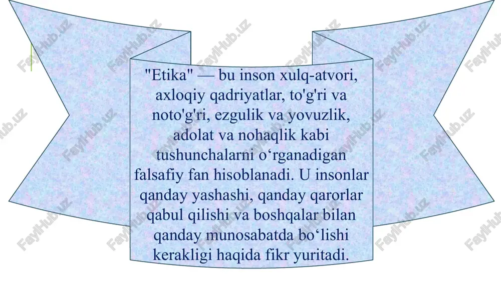 , ixtiyoriy tanlash, irodaga ega bo‘lish, bajarish uchun erkin muhitga ega bo’lish insonning ma’naviy-axloqiy jihatidir. inson ruhi, ongi, boylik, martaba vasvasasi bilan zanjirlangan ekan, uning fikri erkin bo’lolmaydi. ana shu zanjir ozod bo’lishi yoki zanjirbandligini anglash ma’suliyatidan qochish bilan band bo’lar ekan, inson o’zining erkini cheklaydi. erkinlik anglashib olingan zaruriyat ekan, u ixtiyor erkinligi va axloqiy tanlov asosida namoyon bo’ladi. insondagi ixtiyor erkinligi zaruriyat talabi bilan oqilona, aqlga buysundirilgan ravishda cheklanadi ya‘ni nisbiylashadi. insonning ixtiyor erkinligi ma‘lum mas‘uliyat bilan faoliyat ko’rsatishini talab qiladi. erkinlik tarixiy taraqqiyotining zaruriy mahsulidr. ixtiyor erkinligi tufayli inson har qadamda axloqiy tanlov muammosiga duch keladi. bu muammo kishida mas‘uliyat hissi mavjudligidan dalolat beradi. “masʼuliyat” tushunchasi arab tilidan tarjima qilinganda “javobgarlik”, “hisob bermoqlik” maʼnolarini anglatib, biror ish, xatti-harakat oqibati, natijasi uchun javoblarlikni anglatadi mas‘uliyat shaxs faoliyatida o’z-o’zini boshqarishni tartibga solishdir. shaxsning jamiyatda tutgan o’rniga qarab mas‘uliyatning ko‘lami ham xilma-xil bo’ladi. jamiyatning oddiy a‘zosi ota-ona, farzandlar, jamoa oldida …