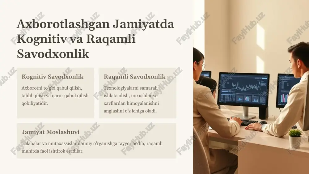 axborotlashgan jamiyat va uning istiqbollari - Page 5
