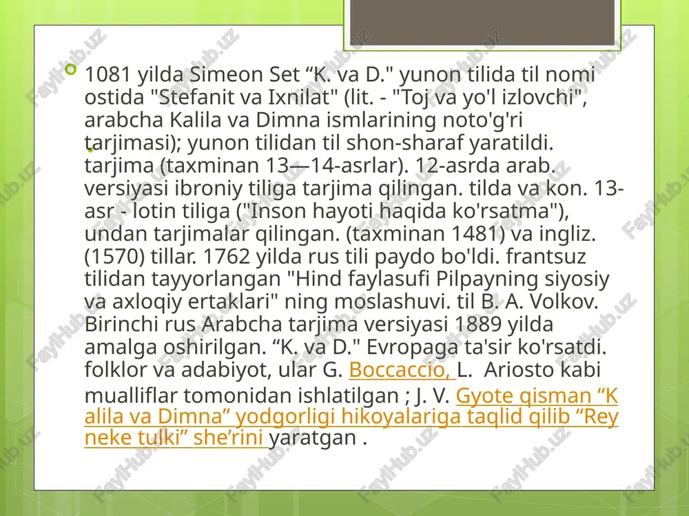 kalila va dimna rivoyati - Page 5