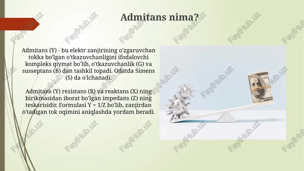 impedans va to'liq elektr o'tkazuvchanlik - Page 5