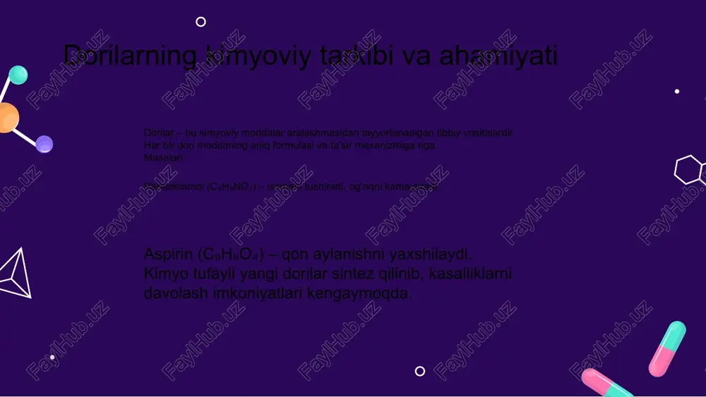 kimyo hayotimizda: oziq-ovqat, dori, tozalovchi vositalar - Page 5