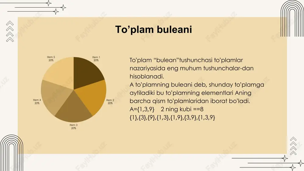 samarador va kreativ to’plamlar. immun va oddiy to’plamlar. - Page 5