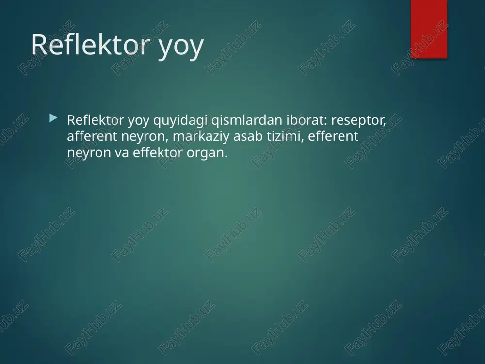 harakatlar boshqarilishining reflektor mexanizmi - Page 5