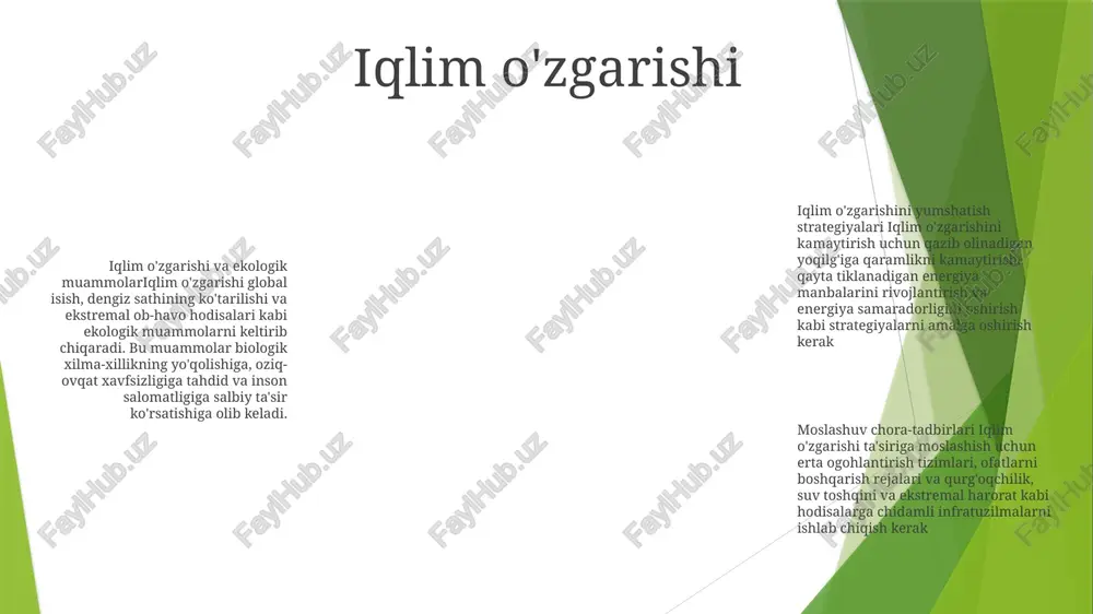 yirik ekologik muammolar va ularning yechimi - Page 5