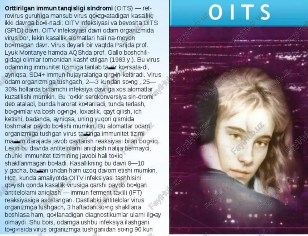 orttirilgan immunitet tangisligi sindromi (olts) - Page 5
