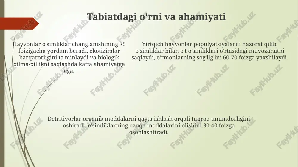 hayvonot olamining xilma-xilligi - Page 5