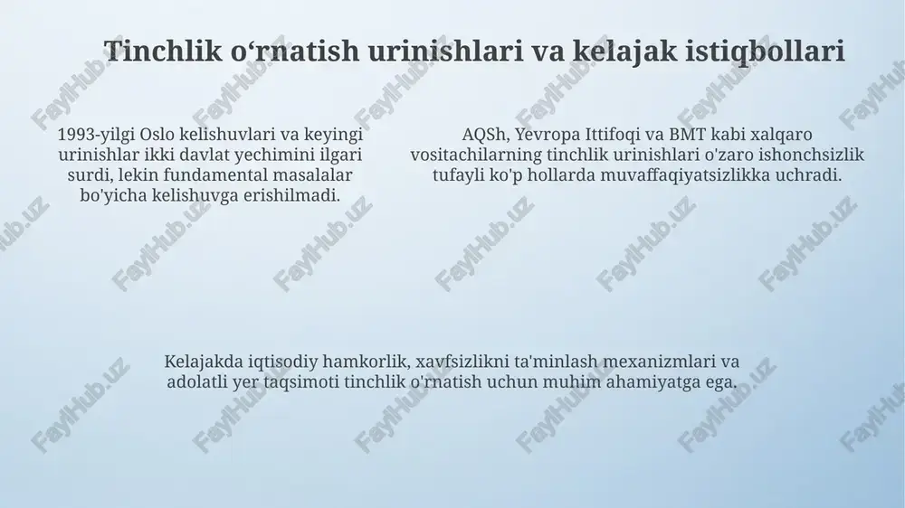 isroyil falastin moʻjorosi - Page 5