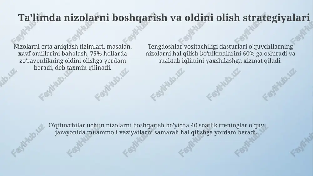 nizoli vaziyatlarning ta'lim jarayoniga ta'siri - Page 5