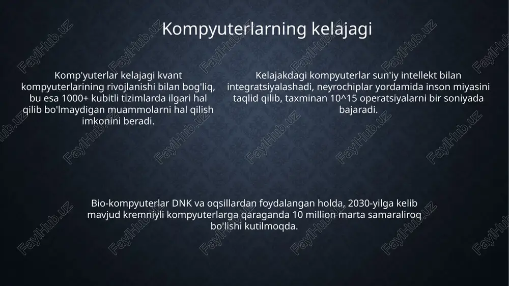 kompyuterlarning asosiy qismlari - Page 5