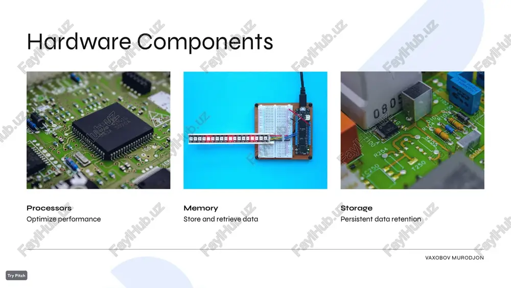 computer software and computer hardware - Page 5