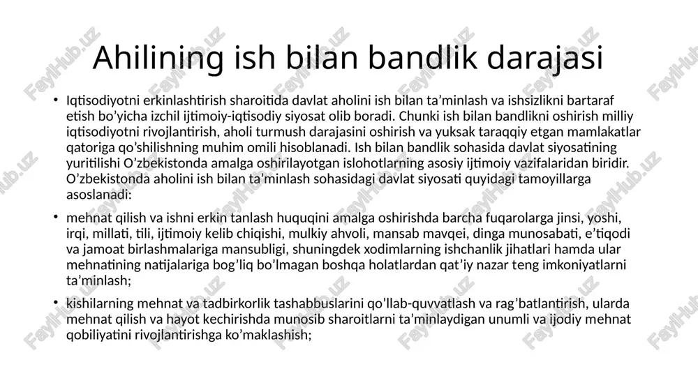 shi va taklifga ta’sir etish asosida aholining ish bilan bandligi darajasini oshirishdaniboratdir. keyns nazariyasining ahamiyati iqtisodiy rivojlanish tahliliga an’anaviy yondashishlarni shunchaki ko‘rib chiqqanlikda emas, balki umumlashma kategoriyalar sifatida real iqtisodiy ko‘rsatkichlarning funksional bog‘liqligi va o‘zaro aloqalari tadqiq qilinishining umumnazariy negizlarini yaratish, ularning iqtisodiy rivojlanishi va tendensiyalariga bo‘lgan ta’sirini ko‘rsatib berishdir. asarning boshida bu kitobni «umumiy nazariya» deb ataganligiga sabab, keyns o‘z xulosalari va dalillarini klassik nazariya xulosalari va dalillariga qarama- qarshi qo‘yish bo‘lgan. bu nazariya bundan 100 yil oldin yaratilgan bo‘lishiga qaramay, hozir ham amaliy va nazariy fikrlari bilan iqtisodiyotda hukmronlik qilmoqdi. solishtirma xulosa bu mavzuda axolining bandligini aniqlovchi bir va ularning ish bilan taminlahanlik darajasini aniqlashni talab etuvchi terminlarni ko'rib chiqdik. bunda axolining bandligi yildan yilga oshib borayodganligini ko'rish mukin .bunda bizga statistic malumotlar kerak boldi. keynchilarning nazariyasi bandlik qanday tushuncha axolining foal qismi ishga layoqatli foal axoli kabi malumotlarga ega bo'ldik.axolini bandligida qarama qarshi termin yani ishsizlikni aniqlash …