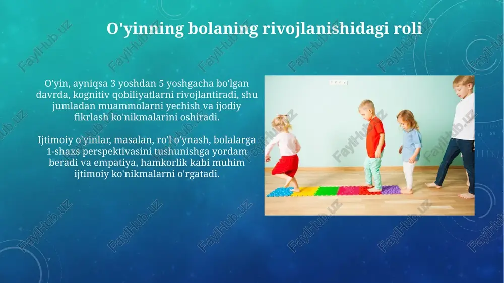 o'yin-bolaningyetakchifaoliyatisifatida - Page 5