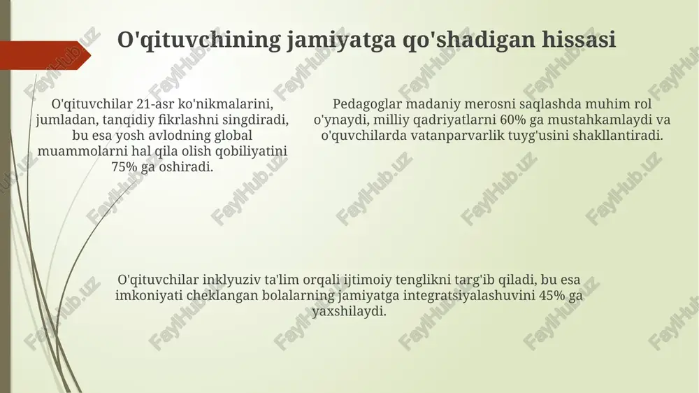 o'qituvchining jamiyatdagi o'rni - Page 5