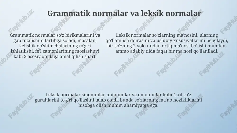 o'zbek adabiy til normalarining tasnifi - Page 5