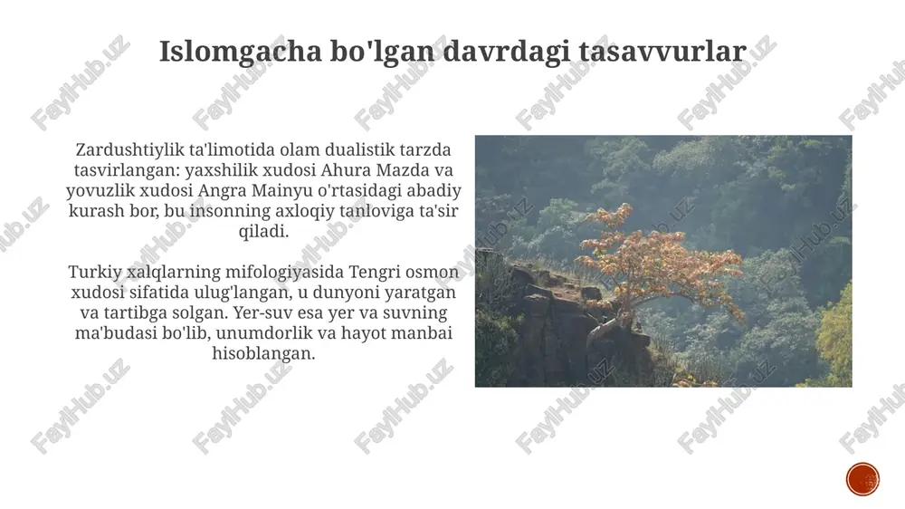 o'rtaasrlarda o'rta osiyoda tabiat haqida tushunchalarning rivojlanishi - Page 5
