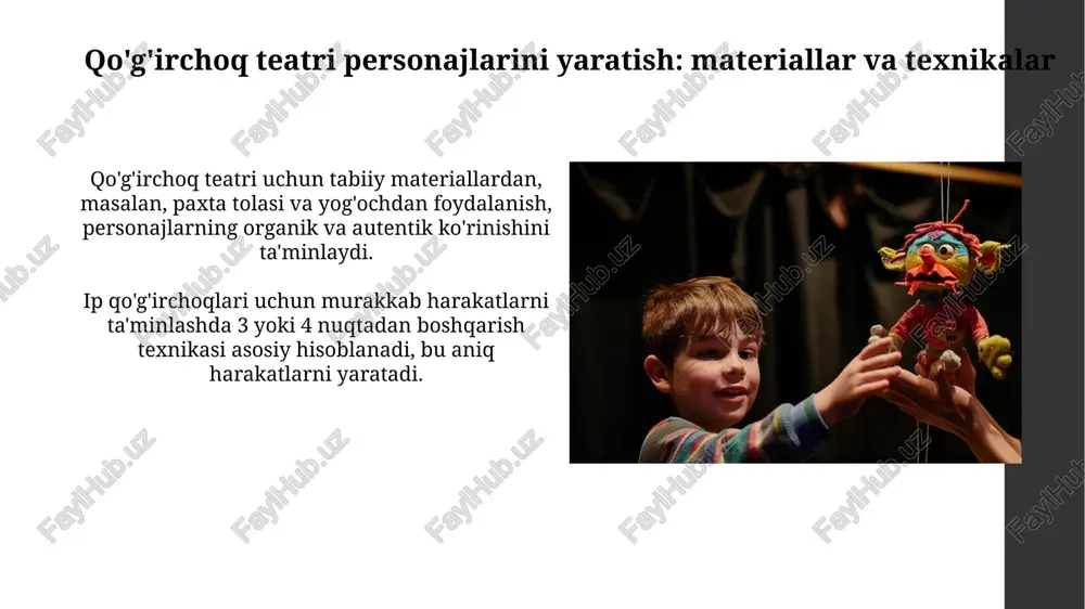 qo'g'irchoq teatir persanajlari yasash - Page 5