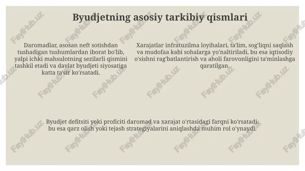 o'sishga hissa qo'shadi. e'tiboringiz uchun rahmat