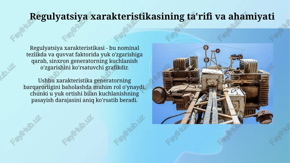 sinxrongeneratorning rostlash xarakteristikasi - Page 5