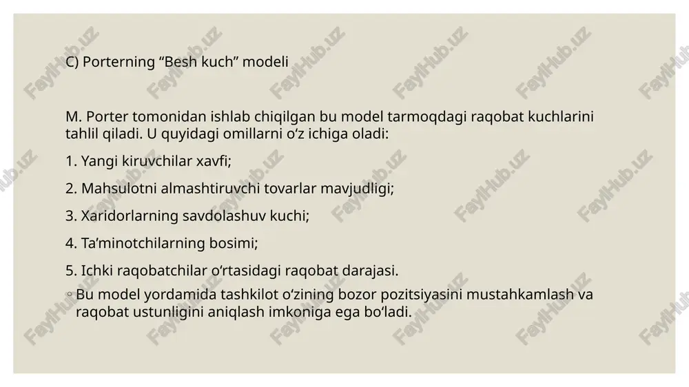 strategik rejalashtirish modellari - Page 5