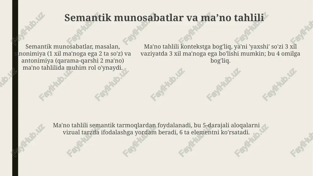 til birliklari oʻrtasidagi munosabatlar tahlili - Page 5
