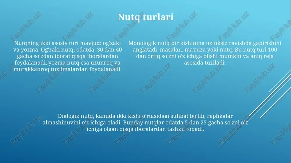 tilning tasviriy vositalari, nutq shakllari va turlari - Page 5