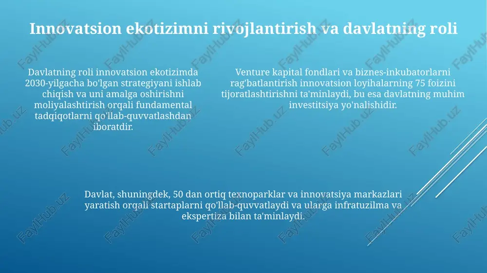 o'zbekistonning innovatsion siyosatining iqtisodiy asoslari - Page 5