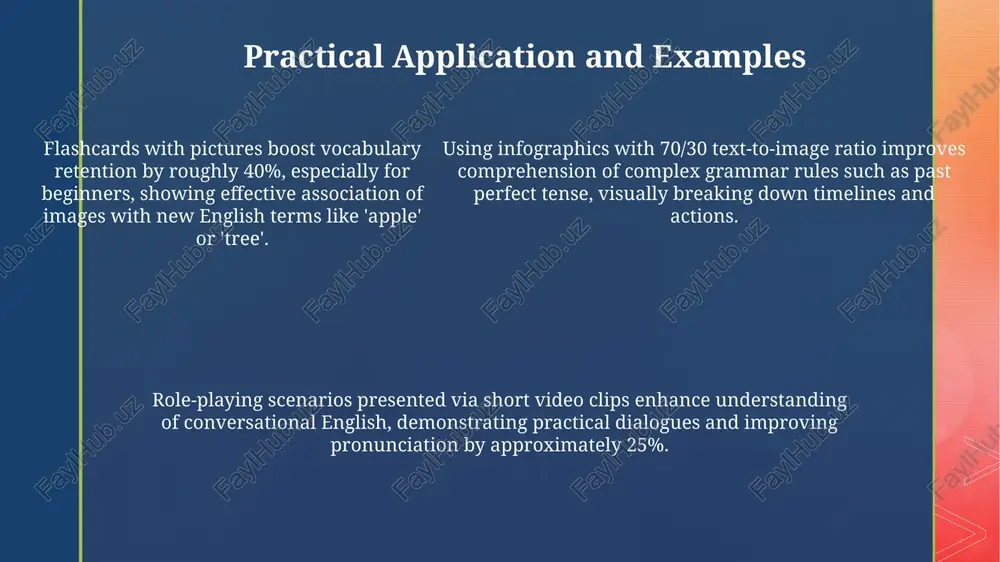 role of visual aids in learning english - Page 5