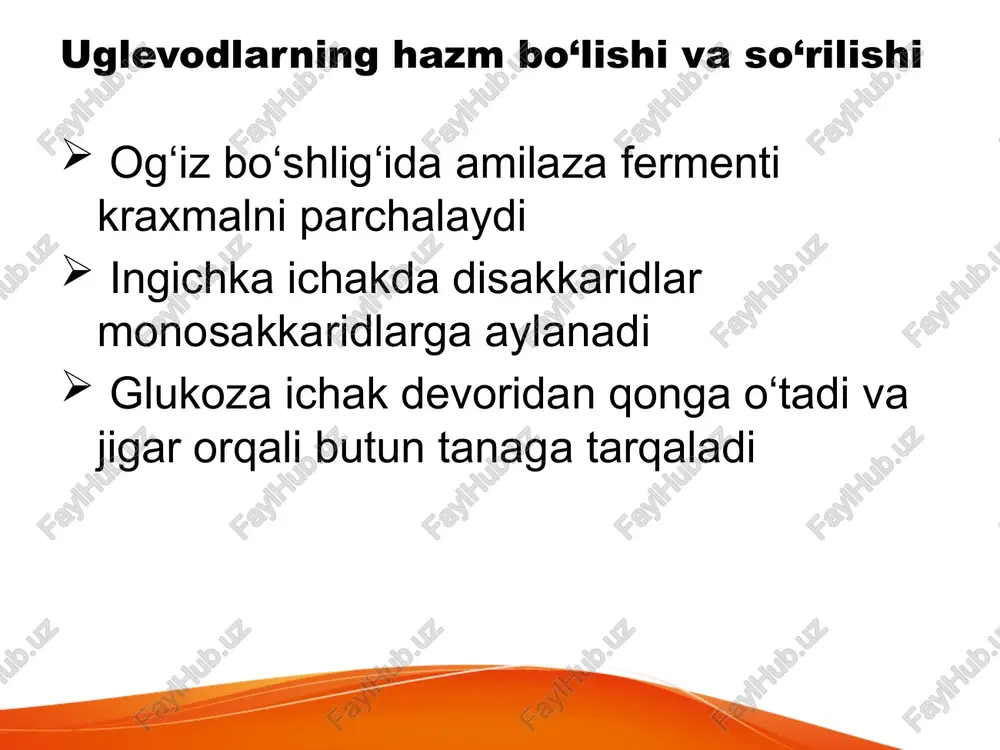 uglevodlar almashinuvi va ularning funksiyalari - Page 5