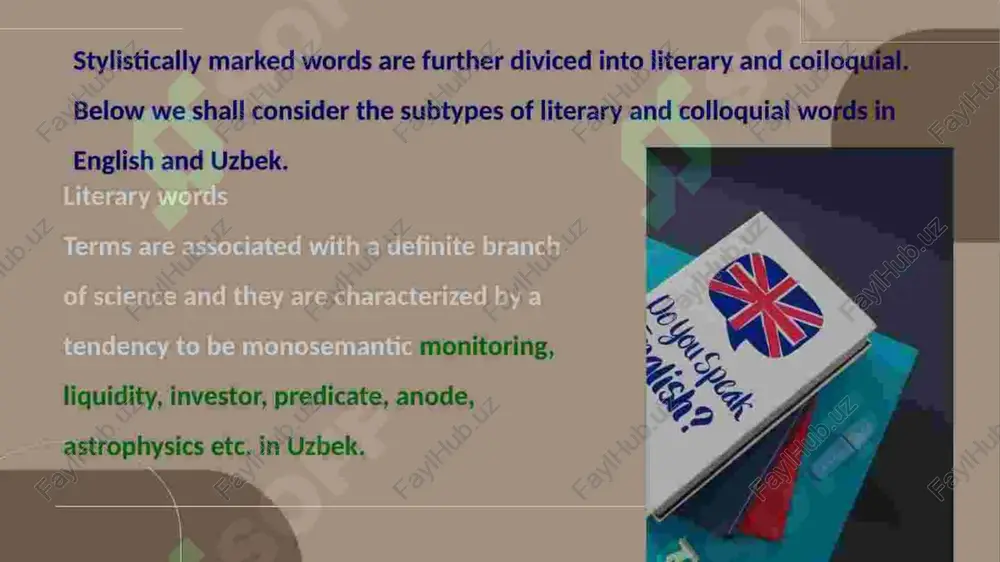 lexical and semantic differences between english and uzbek idioms - Page 5