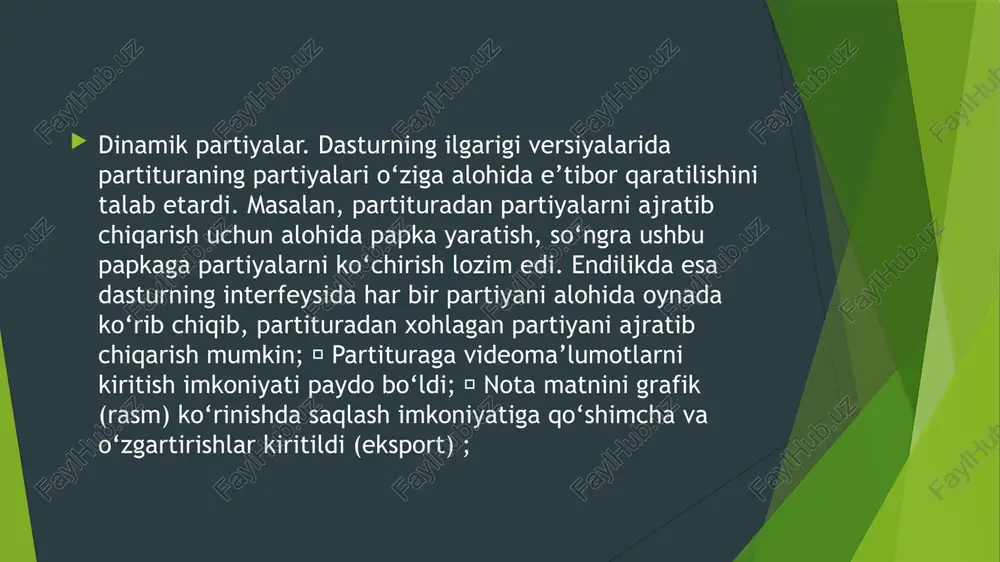 sibelius nota muharriri interfeysi, dasturda ishlash asoslari - Page 5