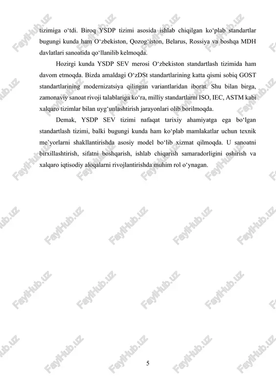 y shart sifatida qo‘yadilar. xalqaro standartlarning eng taniqli to‘plamlaridan biri bu iso 9000 – sifat menejmenti tizimlari standartlari oilasidir. ushbu standartlar korxona yoki tashkilotning mahsulot yoki xizmat sifatini boshqarish jarayonlarini reglamentlaydi. iso 9001 standarti esa sifat menejmenti tizimini sertifikatlash bo‘yicha asosiy hujjat bo‘lib, u korxonada boshqaruv jarayonlarini, hujjatlar aylanmasini, ichki auditni, yetkazib beruvchilar bilan ishlashni, iste’molchilar talabini qondirish tizimini takomillashtirishga qaratilgan. shuningdek, iso 14000 standartlar oilasi ekologik boshqaruv tizimlarini qamrab oladi. bugungi kunda ekologik xavfsizlik, chiqindilar miqdorini kamaytirish, tabiatga zarar yetkazmaslik global masalalardan biri bo‘lib, iso 14001 standarti korxonaning ekologik siyosatini shakllantirish, resurslardan oqilona foydalanishni tashkil etish va ekologik monitoringni yo‘lga qo‘yish imkonini beradi. ishlab chiqarish jarayonida mehnat muhofazasi va xavfsizlik yetakchi talablardan biri bo‘lgani uchun iso 45001 — mehnatni muhofaza qilish va xavfsizlik boshqaruv tizimi standarti ham xalqaro miqyosda keng qo‘llanilmoqda. ushbu standart ishlab chiqarish jarayonida inson salomatligi va xavfsizligini ta’minlash bo‘yicha eng samarali boshqaruv mexanizmlarini belgilaydi. axborot xavfsizligi …