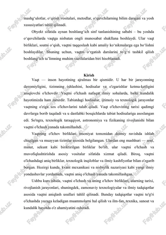 har xil namunalarini bo‘lishi, ya‘ni bir litrli banka, krushka, shuningdek, idishlarning (banka, chelak, kastryulka, stakanlar) bo‘lishi juda muhim ahamiyatga ega. o‘qituvchiga mo‘ljallangan metodik qo‘llanmada «darsni suhbatdan boshlash» tavsiya qilinadi, — bu suhbatda «bolalardan oldin, kim ulardan sut yoki lampa moy (kerosin) sotib olganini, unda sotuvchi sut yoki kerosinni nima bilan o‘lchashini» so‘rab olish tavsiya etiladi.shundan keyin litrni ko‘rsatish va litr yordamida har xil idishlarning hajmin i (sig‘imini) o‘lchashga o‘tish tavsiya qilinadi. amaliy ishlarni har xil shaklda o‘tqazish mumkin. shulardan ba‘zilarini keltiramiz: 1) «magazin» o‘yini: o‘quvchilardan biri sotuvchi qilib tayinlanadi. chelaklarga «sut» (suv) quyilgan. bir necha o‘quvchi bidonlar va bankalar olishadi — ular xaridorlar. xaridorlarning talabiga binoan sotuvchi ularga 1 litr, 2 litr, 3 litrdan «sut» quyib beradi, qolgan hamma o‘quvchilar sotuvchi «sutni» to‘g‘ri quyib berayotganini kuzatib borishadi. 2) bankaga, kastryulkaga (boshqa idishga) qancha suv sig‘ishini o‘lchash taklif qilinadi. bunda oldin o‘quvchilardan biror idishga necha litr suyuqlik sig‘ishi haqida qanday fikrda …