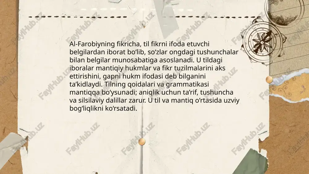 sharq mutafakkirlarining til shakllanishiga oid qarashlari - Page 5
