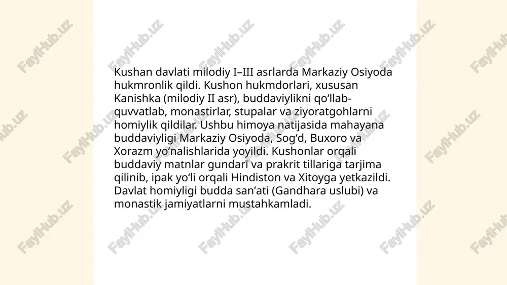 oʻzbekistonda buddaviylik dinining tarixiy ildizlari - Page 5