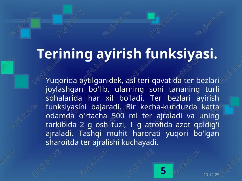 terining funksiyasi - Page 5