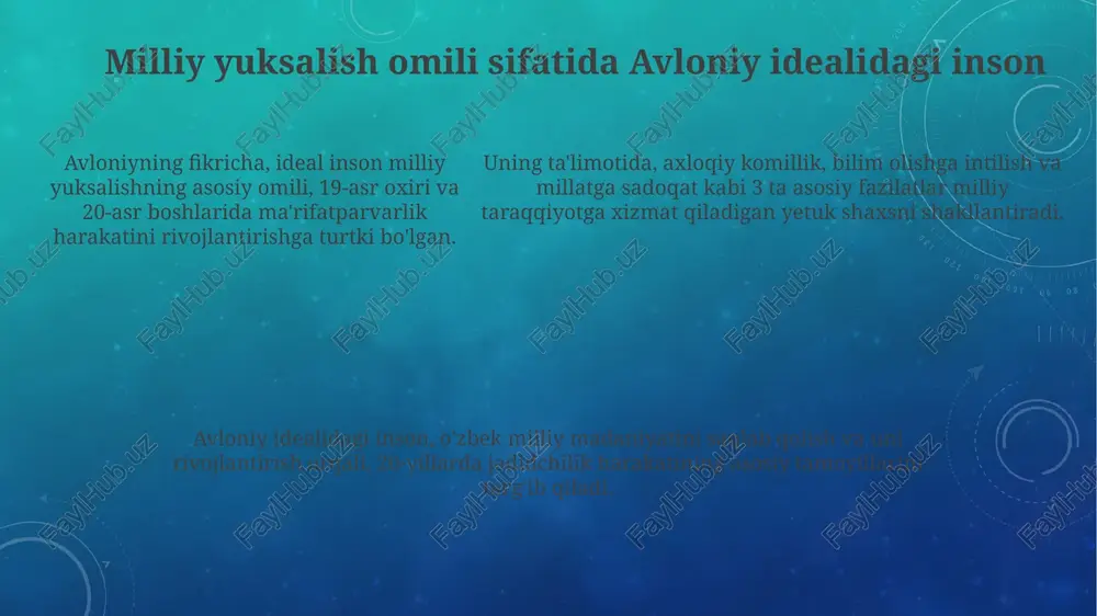 abdulla avloniyning komilinson haqidagi qarashlari - Page 5