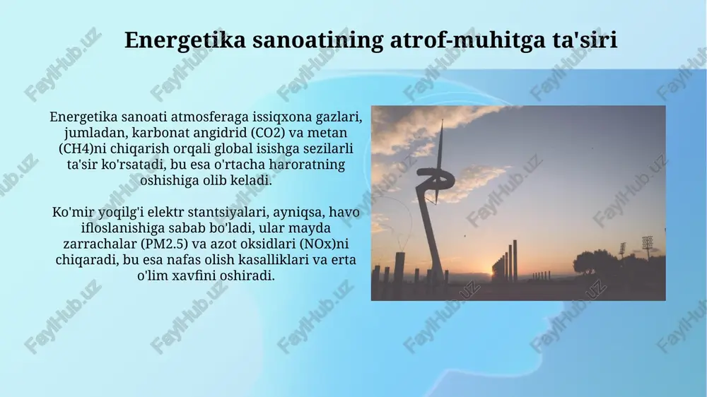 energetika sanoati va atrof-muhit - Page 5