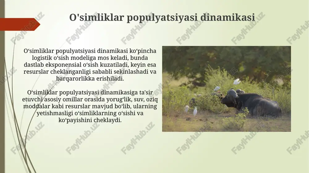 populyatsiya dinamikasiga ta'sir etuvchi omillar - Page 5